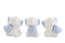 Carica l'immagine nel visualizzatore di Gallery, elefantino porcellana rosa e celeste - Le stelle