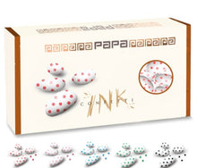 Carica l'immagine nel visualizzatore di Gallery, PAPA Confetti di cioccolato stampati con fantasia Pois 500gr - vari colori