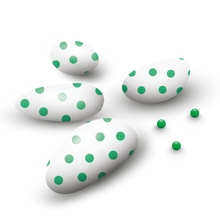 Carica l'immagine nel visualizzatore di Gallery, PAPA Confetti di cioccolato stampati con fantasia Pois 500gr - vari colori