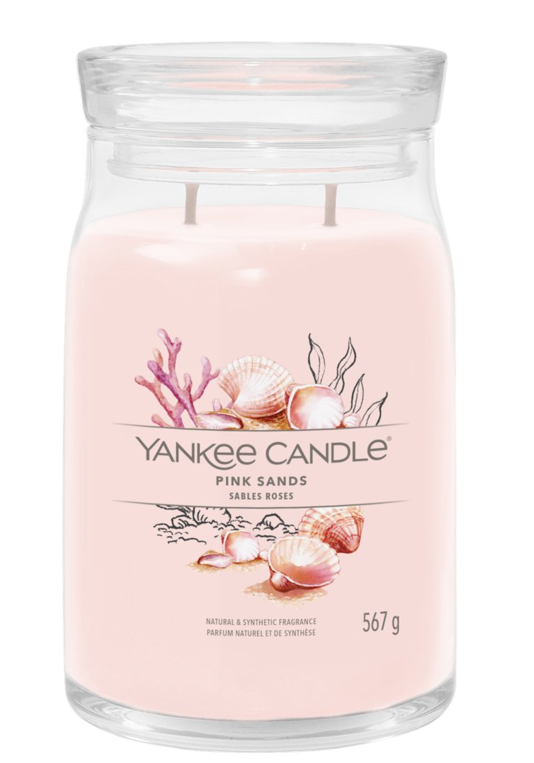 Yankee Candle candele signature Pink Sands