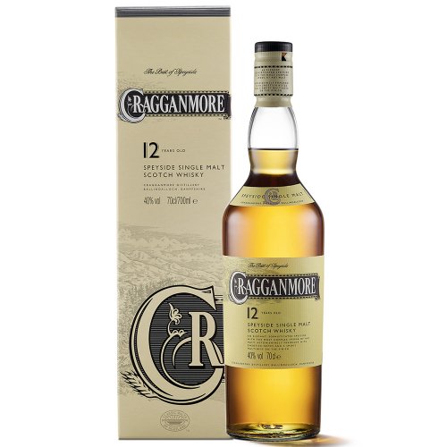 Speyside Single Malt Scotch Whisky 12 Years Old - Cragganmore (0.7l, astuccio)