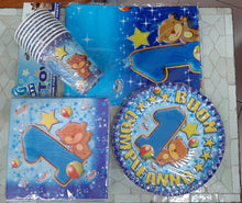 Carica l&#39;immagine nel visualizzatore di Gallery, PARTY SET 1° COMPLEANNO ORSETTI
