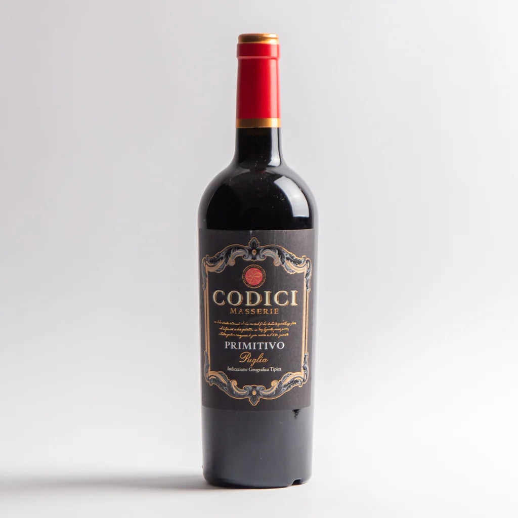 Primitivo Puglia IGT 2019 Codici Masserie