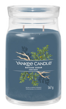 Carica l&#39;immagine nel visualizzatore di Gallery, Yankee Candle candele signature Bayside Cedar
