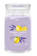 Carica l&#39;immagine nel visualizzatore di Gallery, Yankee Candle candele signature Lemon Lavander
