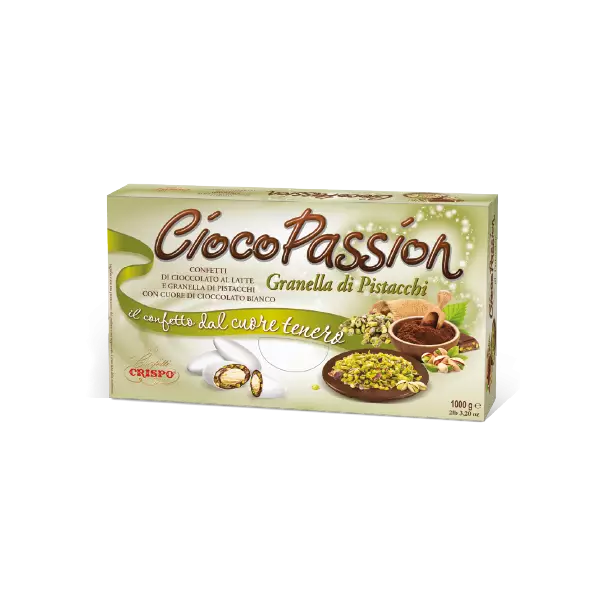 Confetti Crispo Ciocopassion Con Granella Di Pistacchio 1kg