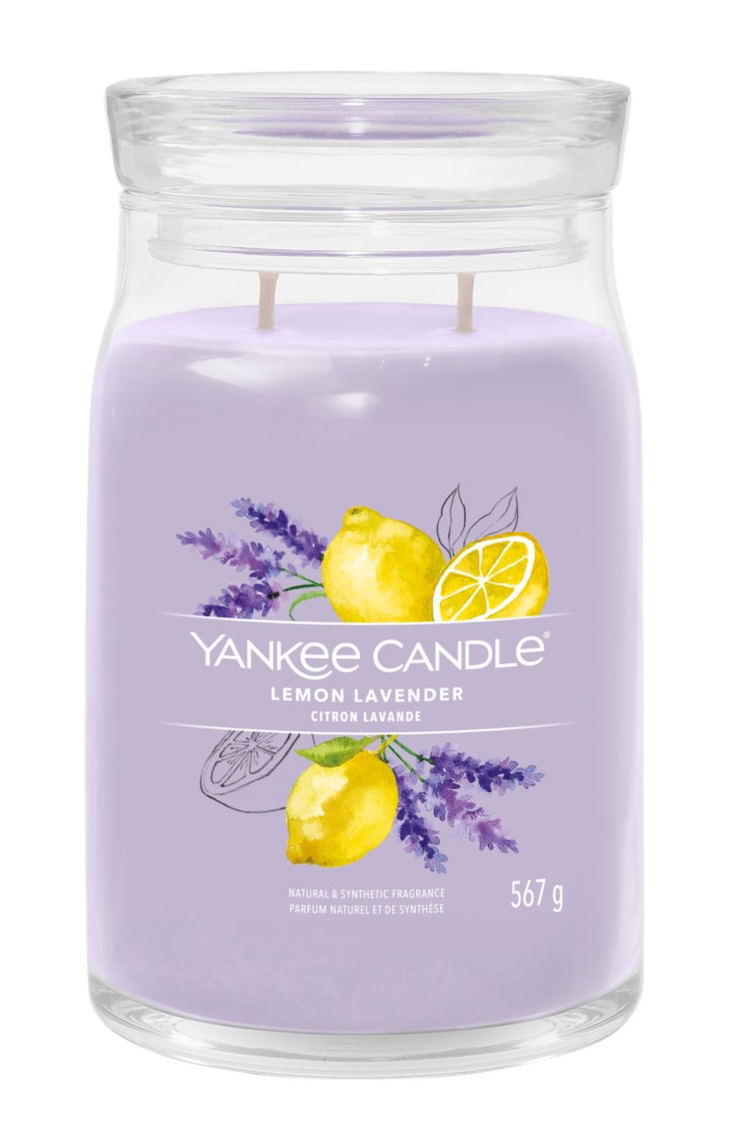 Yankee Candle candele signature Lemon Lavander