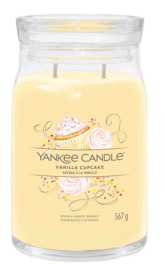Yankee Candle candele signature Vanilla cupcake