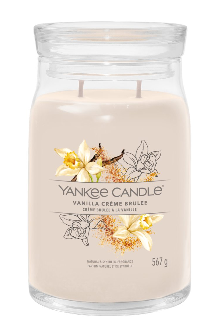Yankee Candle candele signature Vanilla Crème Brûlée