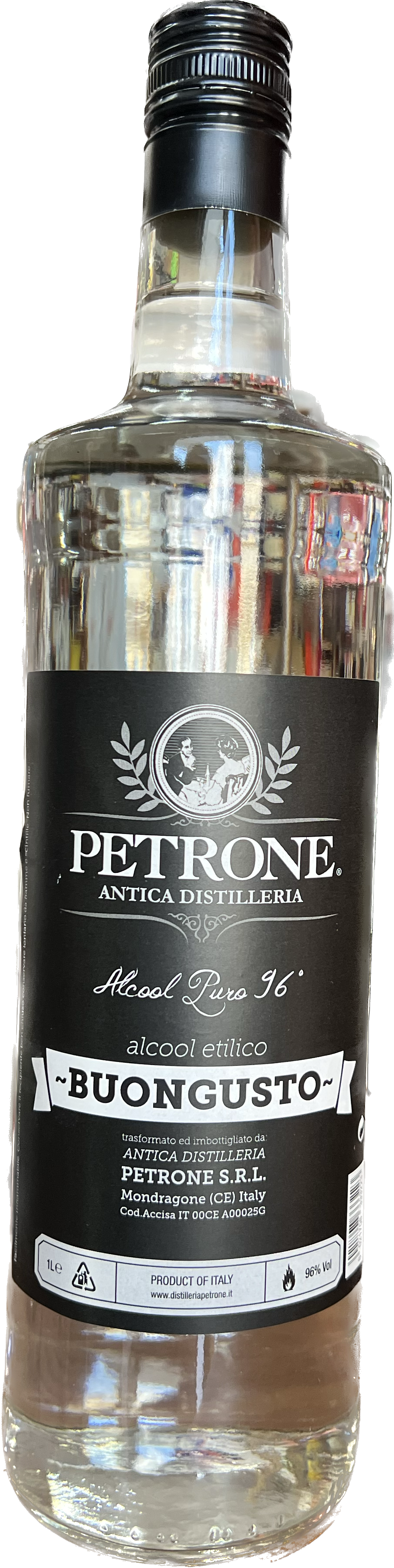 Alcool Petrone 96%vol 1L